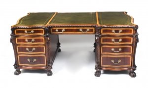Mahogany partners desk | Ref. no. 09091 | Regent Antiques