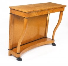 Antique Biedermeier Maserbirch Console Table Circa 1900 | Ref. no. 09104 | Regent Antiques
