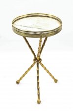 Antique French Ormolu Occasional Table  Carrara marble Top 19th C | Ref. no. 09154 | Regent Antiques