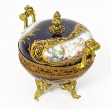 Antique Sevres Royal Bleu  Porcelain Pot-Pourri Urn Stamped 1846 19th C | Ref. no. 09225 | Regent Antiques