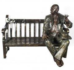 Bronze statue Winston Churchill | Ref. no. 09259 | Regent Antiques