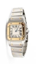 Vintage Cartier Santos Galbee Steel & Gold Ladies Watch 21st Century | Ref. no. 09311 | Regent Antiques