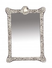 Antique Monumental Victorian Silver Easel Mirror John & William Deakin 1901 | Ref. no. 09324 | Regent Antiques