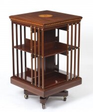 Antique Edwardian Revolving Bookcase By Maple & Co c.1900 | Ref. no. 09331 | Regent Antiques