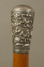 Antique Dragon Chinese Silver Walking Stick Cane C1890 | Ref. no. 09349 | Regent Antiques