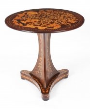 Antique Dutch Floral Marquetry Occasional Table Late  18th Century | Ref. no. 09387 | Regent Antiques