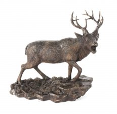 Antique French Bronze Stag Sculpture Christopher Fratin 19th Century | Ref. no. 09421 | Regent Antiques