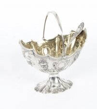 Antique Victorian Cased Sterling Silver Sugar Bowl & Sifter 1868  19th C | Ref. no. 09450 | Regent Antiques