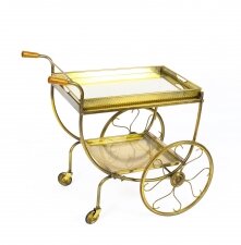 Antique French Modernist Gilded  Drinks Serving Trolley Mid Century | Ref. no. 09451 | Regent Antiques