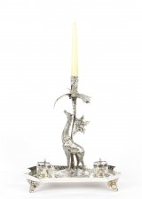 Antique English Silver Plated Giraffe Desk Set James Deakin & Sons C 1880 | Ref. no. 09456 | Regent Antiques