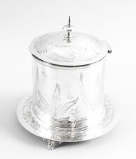 Antique Victorian Silver Plated Biscuit Sweet Box 19th C | Ref. no. 09655b | Regent Antiques