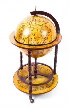 Vintage Modernist Globe Cocktail Cabinet Dry Bar Mid Century | Ref. no. 09721 | Regent Antiques