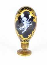 Antique French & 34 Pate Sur Pate& 34 Sevres Desk Seal C 1880 19th Century