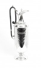 Antique Victorian Silver Plate Claret Jug by Martin Hall & Co C1870 19th Century | Ref. no. 09762 | Regent Antiques