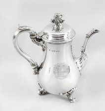 Antique George IV Silver Coffee Pot by Paul Storr  London  1826 19th Century | Ref. no. 09763 | Regent Antiques