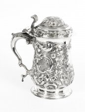 Antique George III Silver Tankard London by John King 1774  18th Century | Ref. no. 09766 | Regent Antiques