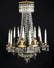 Antique French Empire 12 light Ballroom Chandelier C1850 19th Century | Ref. no. 09780 | Regent Antiques