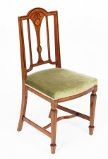 Antique Victorian Satinwood Side Desk  Chair c.1880  19th Century | Ref. no. 09782d | Regent Antiques