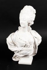 Beautifully Sculpted Composite Marble Bust of Marie Antoinette late 20th Cent | Ref. no. 09816d | Regent Antiques
