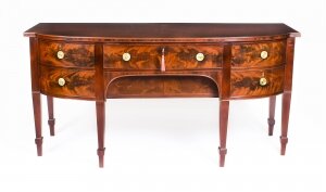 Antique English Regency Flame Mahogany Sideboard 19th Century | Ref. no. 09871 | Regent Antiques