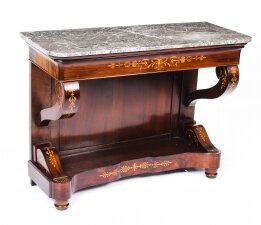 Antique Charles X Period Tigerwood Console Table c.1830  19th C | Ref. no. 09920 | Regent Antiques