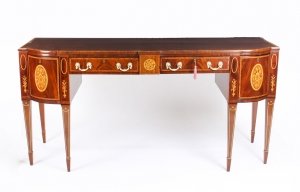 Antique Regency Flame Mahogany and Satinwood Inlaid Sideboard Ca 1820 19th C | Ref. no. 09956 | Regent Antiques