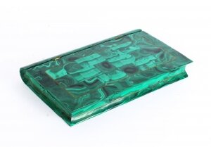 Antique Russian Malachite Book Form Box With Mineral Specimens Circa 1900 | Ref. no. 09974 | Regent Antiques