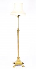 Antique Victorian Brass Corinthian Column Adjustable  Standard Lamp  19th C | Ref. no. A1063 | Regent Antiques