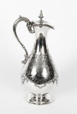 Antique Victorian Silver Plate Claret Jug by Walter Crichton C 1850 19th Century | Ref. no. A1180 | Regent Antiques