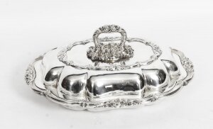 Antique Victorian Silver Plated Tureen Entree Dish  c 1870 19th Cent | Ref. no. A1186c | Regent Antiques