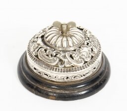 Antique Victorian Sterling Silver Call Desk Table  Bell, W Comyns London 1902 | Ref. no. A1187 | Regent Antiques