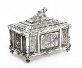 Antique Victorian Silver-plated  casket by Mappin & Webb 19th Century | Ref. no. A1229 | Regent Antiques