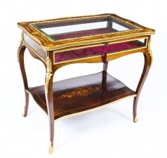 Antique French Ormolu Mounted Marquetry Bijouterie Display Table 19th Century | Ref. no. A1320 | Regent Antiques