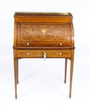 Antique Victorian Mahogany Cylinder Bureau Desk 19th Century | Ref. no. A1321 | Regent Antiques