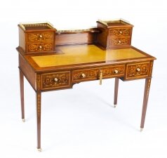 Antique Edwardian Mahogany & Marquetry Writing Table Desk  Circa 1900 | Ref. no. A1331 | Regent Antiques