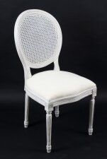 Bespoke Painted Dining Chair in the Louis XV Style Available to Order in Sets