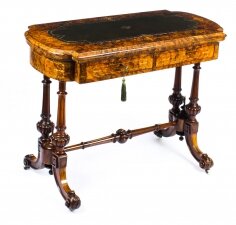 Antique Burr Walnut & Marquetry Combination Writing & Card Table  19th C | Ref. no. A1434 | Regent Antiques