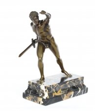 Antique Grand Tour Bronze Roman Borghese Gladiator 19th C | Ref. no. A1462 | Regent Antiques