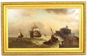 Antique Stormy Seascape  Painting by David Horatio Winder 1926 | Ref. no. A1537 | Regent Antiques