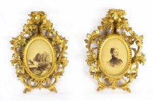 Antique Pair Gilt Wood Florentine Rococo  Picture Frame C1870 19th C | Ref. no. A1540 | Regent Antiques