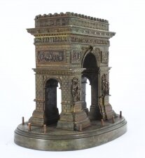 Antique French Grand Tour Bronze Model of The Arc de Triomphe, 19th Century | Ref. no. A1622 | Regent Antiques