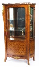Antique French Kingwood Marquetry Ormolu Mounted Vitrine Cabinet 19th C | Ref. no. A1623 | Regent Antiques