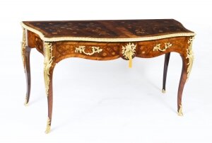 Antique French Serpentine Marquetry Console / Serving / Side Table 19th Century | Ref. no. A1690 | Regent Antiques
