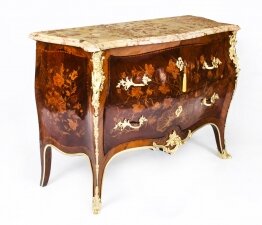 Antique French Louis XV Revival Marquetry Commode Chest 19th C | Ref. no. A1693 | Regent Antiques