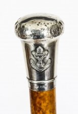 Vintage  Gordon Highlanders Warrant Sterling Silver Pommel  Mid 20th Century | Ref. no. A1737 | Regent Antiques