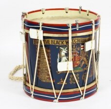 Antique Military Drum  Black Watch The Royal Highlanders 20th C | Ref. no. A1740 | Regent Antiques