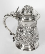 Antique George III Silver Tankard London by John Swift 1763 18th Century | Ref. no. A1801 | Regent Antiques