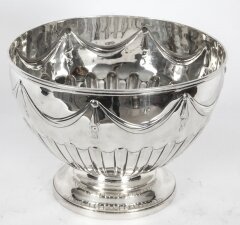 Antique silver punch bowl  champagne cooler Barnards 1888  19th C | Ref. no. A1804 | Regent Antiques