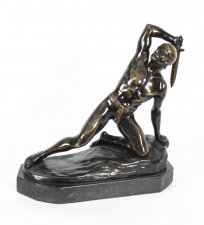 Antique Art Deco Bronze Fallen Roman Gladiator by Rudolf Kaesbach 20th C | Ref. no. A1825 | Regent Antiques