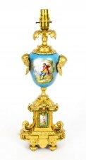 Antique French Sevres Porcelain Table Lamp  19th C | Ref. no. A1839a | Regent Antiques